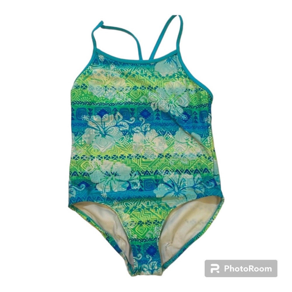 Girls bath suit size L